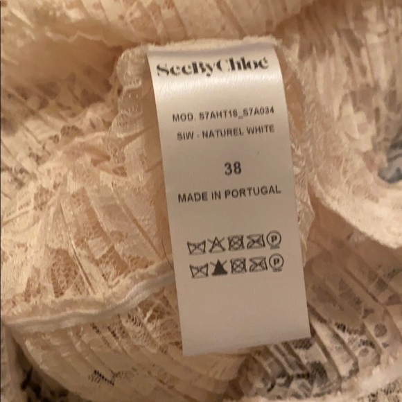 Chloe lace blouse NWT - Picture 5 of 5